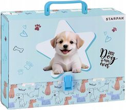Zdjęcie Starpak Teczka Z Rączką A4 50Mm Cuties Doggy - Grybów