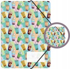 Zdjęcie Biurfol Teczka Z Gumką A4 Pp Nadrukiem Bubble Tea Tgn 37 - Andrychów