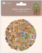 Zdjęcie Dalprint Naklejki Winylowe Kapibara 50Szt. - Dębica