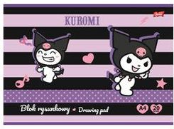 Zdjęcie St. Majewski Blok Rysunkowy A4 20 Kartek Okładka Kredowana 80g M2 Kuromi - Buk