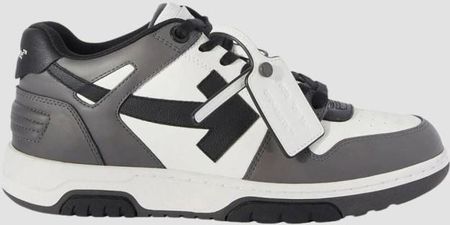 OFF-WHITE Czarne sneakersy Low Vulcanized Calf Leather