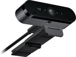 Ranking Kamera internetowa Logitech Brio 4K-GRAPHITE-EMEA28i-935 (960001746) Dobra kamera internetowa z mikrofonem