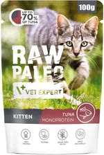 Zdjęcie Raw Paleo Kitten Cat Tuna Mokra Karma Dla Kociąt Tuńczyk 100G - Ostrów Mazowiecka