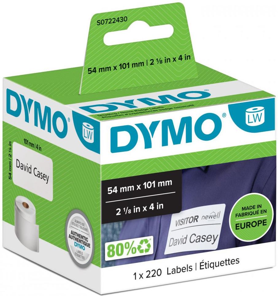 Dymo 99014 Etykieta 101 X 54mm 1x220szt Ceny I Opinie Ceneopl 9200