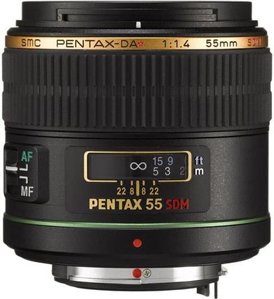 PENTAX - PENTAX DA☆ 55mm F1.4 SDM [フィルター、プロテクター付] smc PENTAX-DA☆55mmF1.4 SDM / 望遠レンズ / Kマウントレンズ