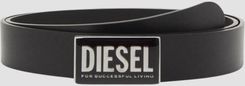 Zdjęcie DIESEL Сzarny męski pasek B-GLOSSY II, Rozmiar 90 - Łomianki