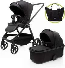 Zdjęcie 4BABY Foster 2w1 Black Wózek Wielofunkcyjny Gondola + Torba - Barczewo