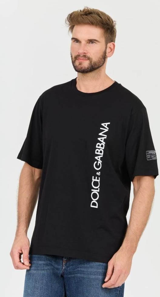 DOLCE & GABBANA Czarny t-shirt, Rozmiar 52 - Ceny i opinie - Ceneo.pl