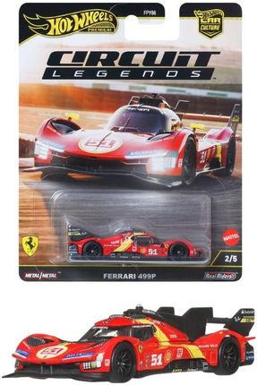 Hot Wheels Premium Ferrari 499P Jbk49 Fpy86 - Ceny i opinie