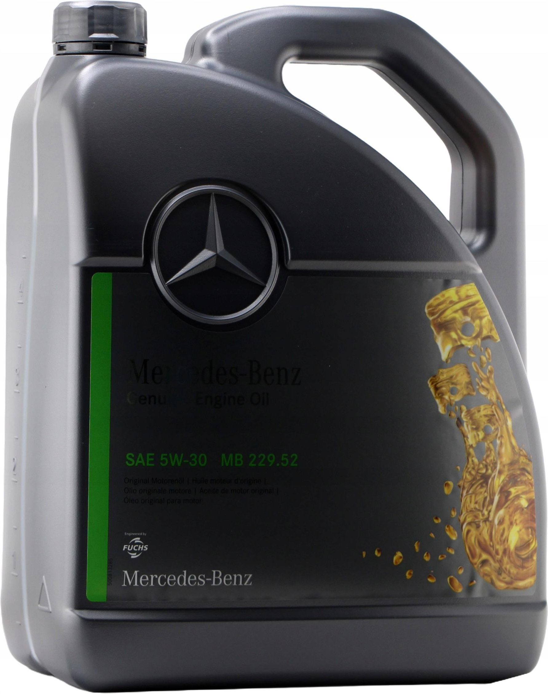 Mercedes öl 6 Liter 5w30 Original Mercedes-Benz Motoröl 5W30 MB 229.52 – 6 Liter Inkl. Trichter & Anhänger Mercedes 22 Zoll Felgen