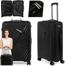 Zdjęcie Walizka na kółkach twarda Sapphire ST-3030P czarna - średnia M - Żory