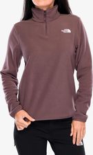 Zdjęcie Polar damski The North Face Glacier Fleece 1/4 Zip Jacket - tawny quartz - Tarczyn