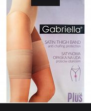 Zdjęcie GABRIELLA Satynowa Opaska na Uda SIZE 5/6/NERO - Środa Wielkopolska