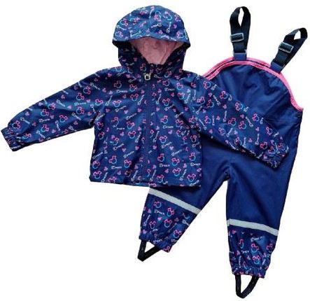 Zestaw kurtka przeciwdeszczowa spodnie przeciwdeszczowe kombinezon 104