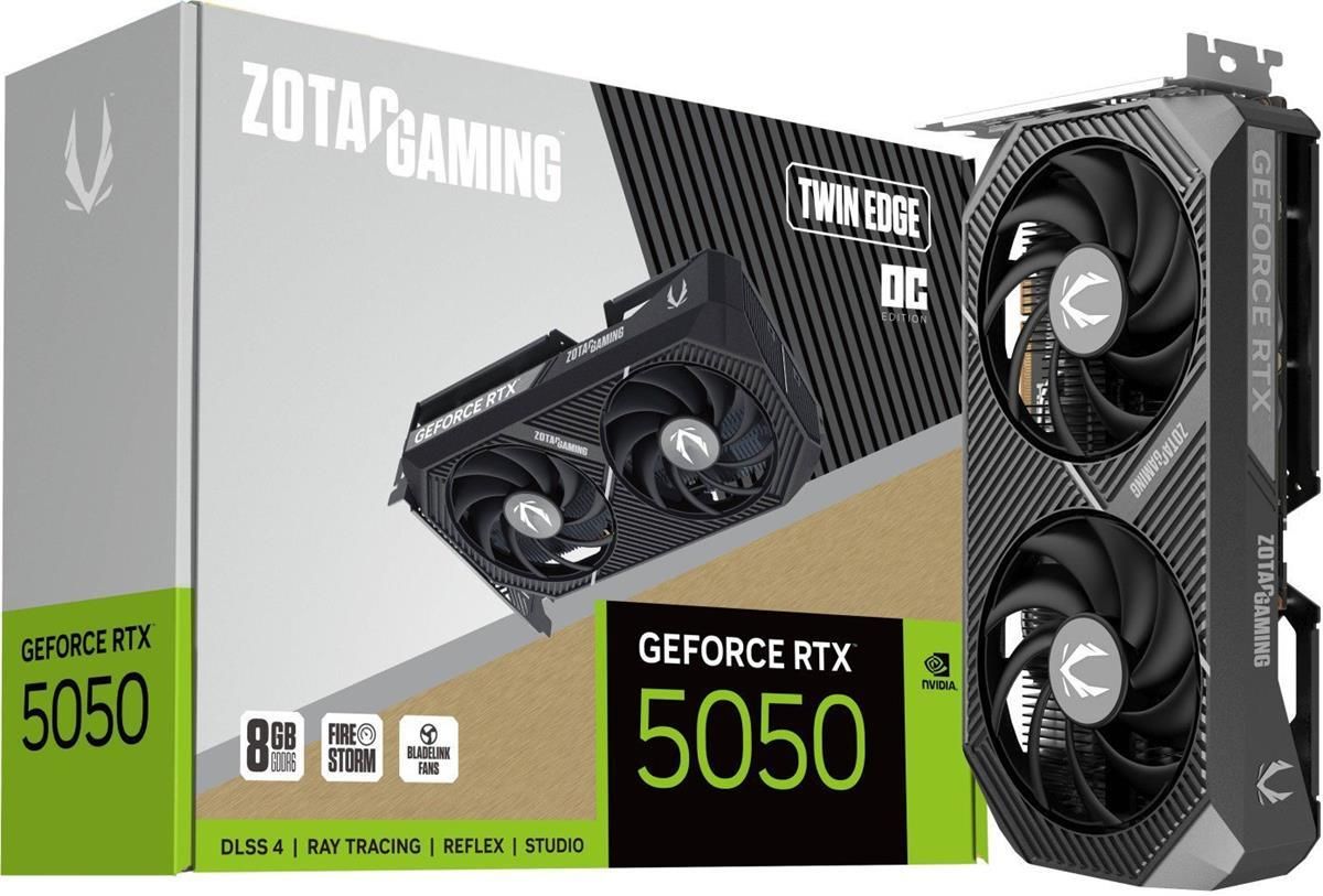 Zotac Geforce Rtx 5050 Twin Edge Oc 8Gb (ZTB50500H10M) - Karta