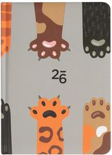 Zdjęcie Kalendarz 2026 B6 tygodniowy, łapki - Dobczyce