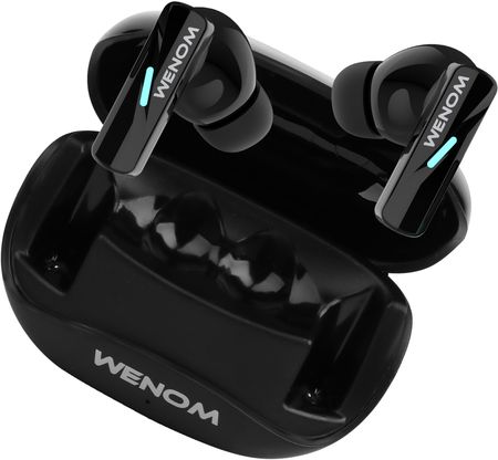 Słuchawki Wenom Słuchawki Bezprzewodowe Anc Enc Bluetooth Dwa