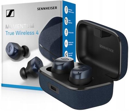 Słuchawki Sennheiser Momentum True Wireless 4 Denim - Opinie i