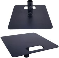 Zdjęcie DNA HEAD PLATE 1 kwadratowa podstawa adapter nakładka na statyw oświetleniowy czarna 38 mm 30x30 cm do 50 kg - Mikołów