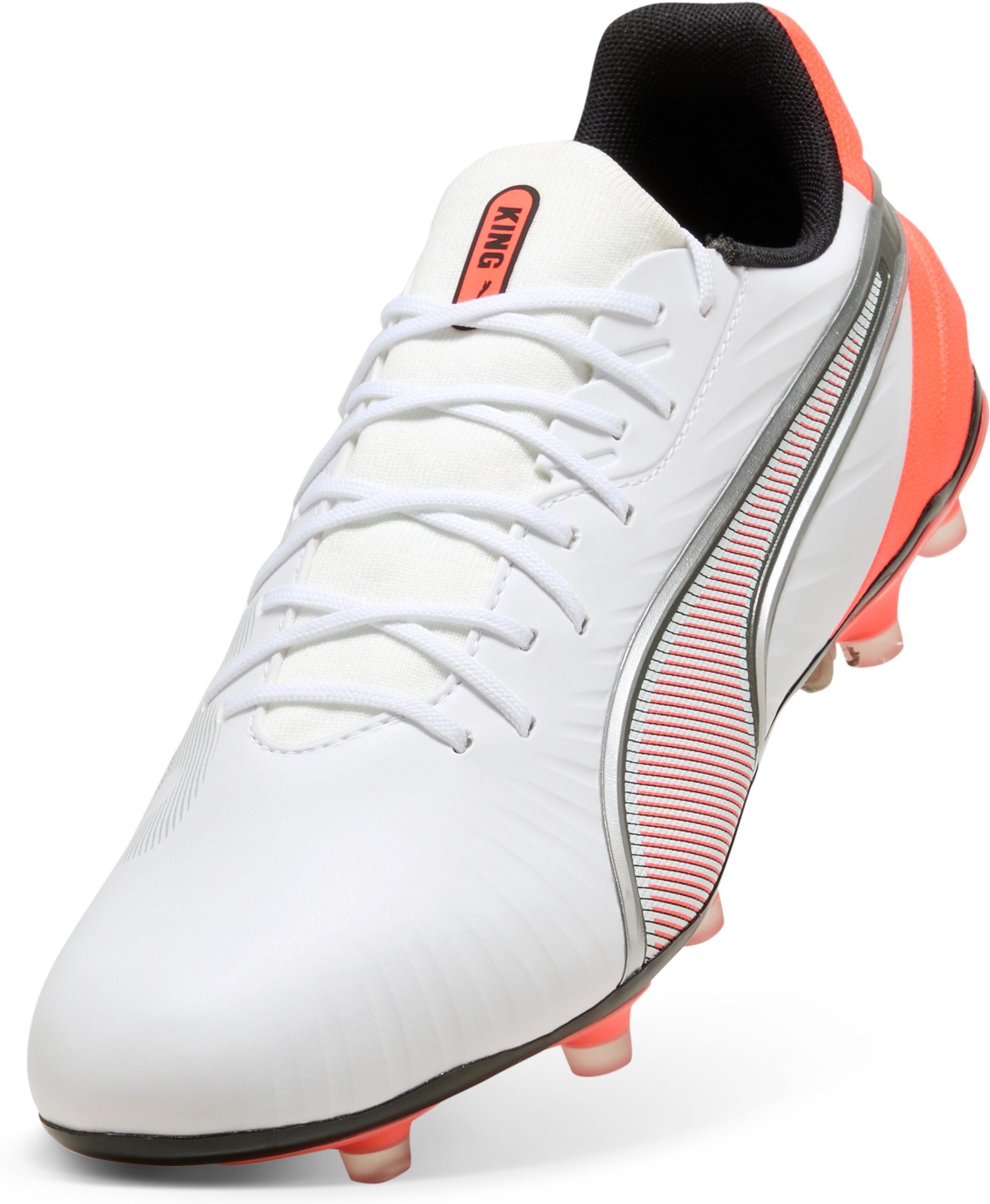 Puma Korki King Match Jr White/Orange - Ceny i opinie - Ceneo.pl