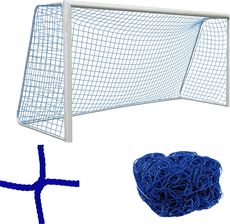 Zdjęcie Yakimasport Siatka Na Bramkę Piłkarską 5X2 M | Grubość 4 Mm | Kolor Niebieski - Grodzisk Wielkopolski