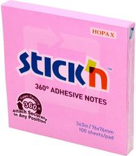 Zdjęcie Stick'N Notes Samoprzylepny 76/76 360St Różowy - Zabrze