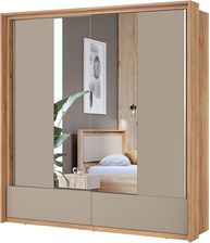 Zdjęcie Helvetia Szafa Przesuwna Impressio 200 63 2D2S Z Lustrem Dąb Mauvella / Congo 209Cm - Nowogard