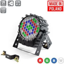 Zdjęcie Flash LED PAR 64 48x3W RGBW SHORT Mk2 - reflektor P7100459 - Lędziny