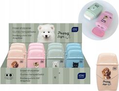 Zdjęcie Interdruk Temperówka Manualna Z Pojemnikiem Wielokolorowy +Gumka - Międzyrzecz