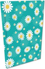 Zdjęcie Notes A5 Kratka Soft Touch Stokrotki Na Turkusie - Szamotuły