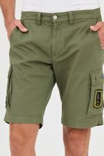 Zdjęcie AERONAUTICA MILLITARE Zielone bermudy Frecce Tricolori, Rozmiar L - Warszawa