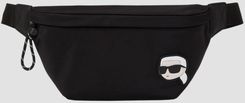 Zdjęcie KARL LAGERFELD Сzarna nerka męska K/ikon Nylon Bumbag - Płońsk