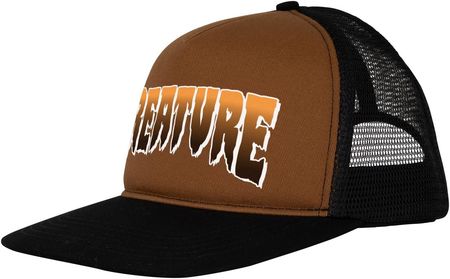 czapka z daszkiem CREATURE - Creature Logo Mesh Trucker Structured Hat Brown/Black (154813) rozmiar: