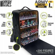 Zdjęcie Green Stuff World Plecak na figurki - Army Transport Backpack - Halinów