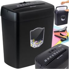 Zdjęcie Niszczarka do Papieru Dokumentów Kart CD Automatyczna 12L Zgodna z RODO P-4 IZOXIS 25663 - Wadowice