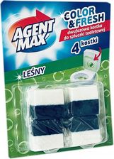 Zdjęcie Agent Max kostka do wc leśny 4x50g - Sucha Beskidzka