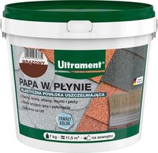 Zdjęcie Ultrament Papa w Płynie Renowacyjna do Gontu Papy Dachówki Blach Brąz 4 kg - Dynów