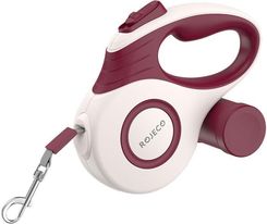 Zdjęcie Rojeco Smycz A12 5m 35kg Biało Czerwony RSSQYSTE5M05 - Łęczna