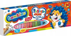 Zdjęcie Bambino Pastele Olejne 24 Kolory Kolor Złoty I Srebrny - Siewierz