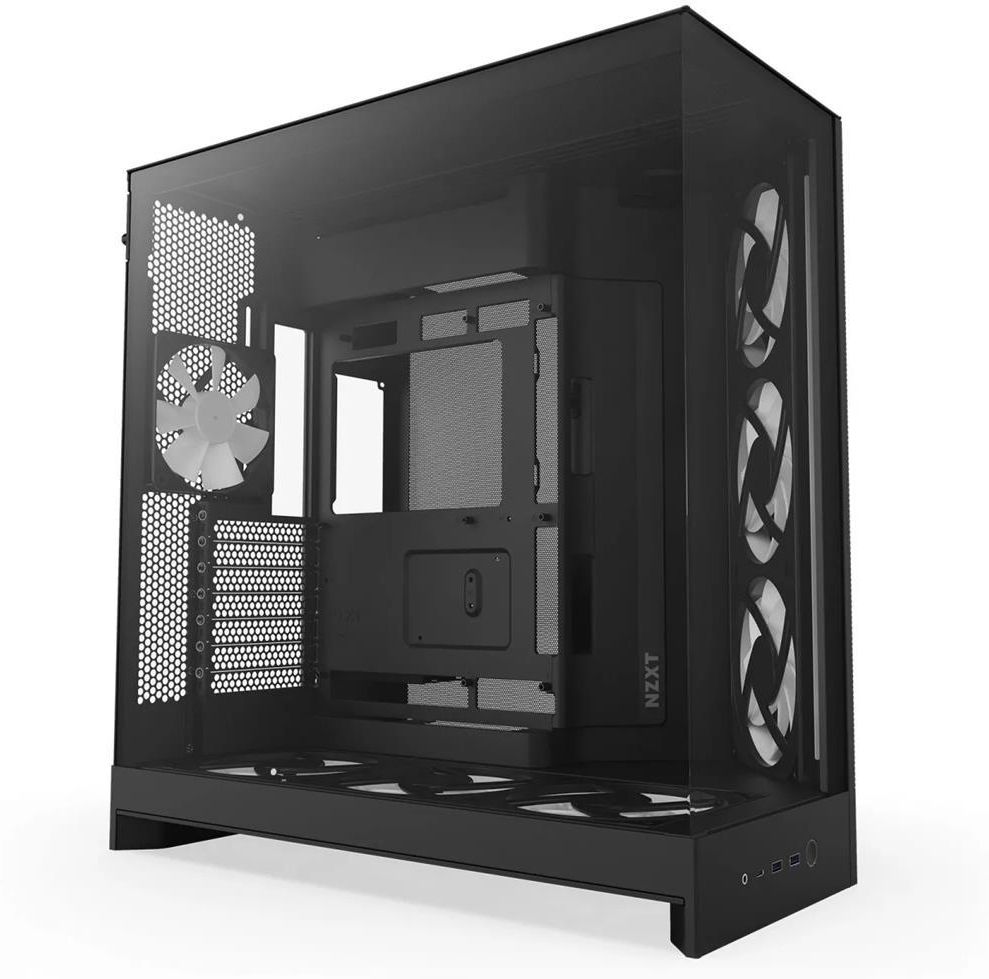 【値下げ中】NZXT h9 Flow (2023) NZXT H9 Flow Dual-Chamber ATX Mid-Tower PC Gaming Case
