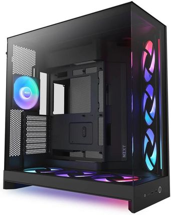 H&O Fire Starter Kit H&O ver. ブラック NZXT H series H6 Flow - mid tower - ATX Obudowy