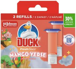 Zdjęcie Duck Fresh Discs Żelowy krążek do toalety Mango-Verse, zapas, 2x36ml - Białogard