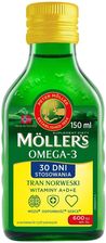 Zdjęcie Orkla Health As Mollers Tran Norweski O Aromacie Cytrynowym 150ml - Cybinka