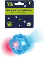 Zdjęcie Trik&Roll Piłka Dla Psa Świecąca Niebieska - Wąbrzeźno