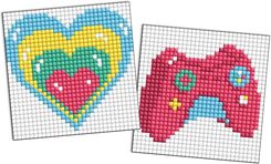 Zdjęcie Ideyka Diamentowa Mozaika Kids Serce I Joystick 9X9Cm - Alwernia