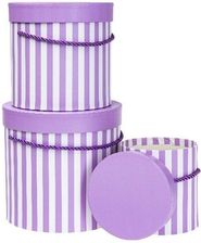 Zdjęcie Rozette Pudełko Flower Box 3szt. Purpurowy - Bochnia