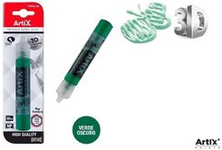 Zdjęcie Artix Farba Strukturalna 3D Ciemny Zielony 30Ml - Warta