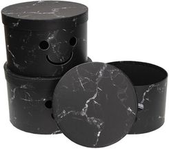 Zdjęcie Rozette Pudełko Flower Box 3szt. Smile Czarny - Wadowice