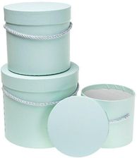 Zdjęcie Rozette Pudełko Flower Box 3szt. Miętowy - Wadowice