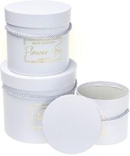 Zdjęcie Rozette Pudełko Flower Box 3szt. Biały - Bochnia